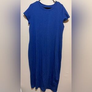 Gili Women midi dress blue size XL modal blend